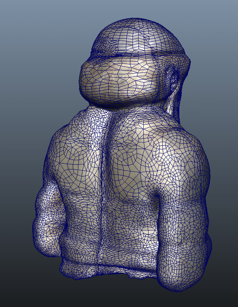babylonian torso 3d model - Torso by iaio82
